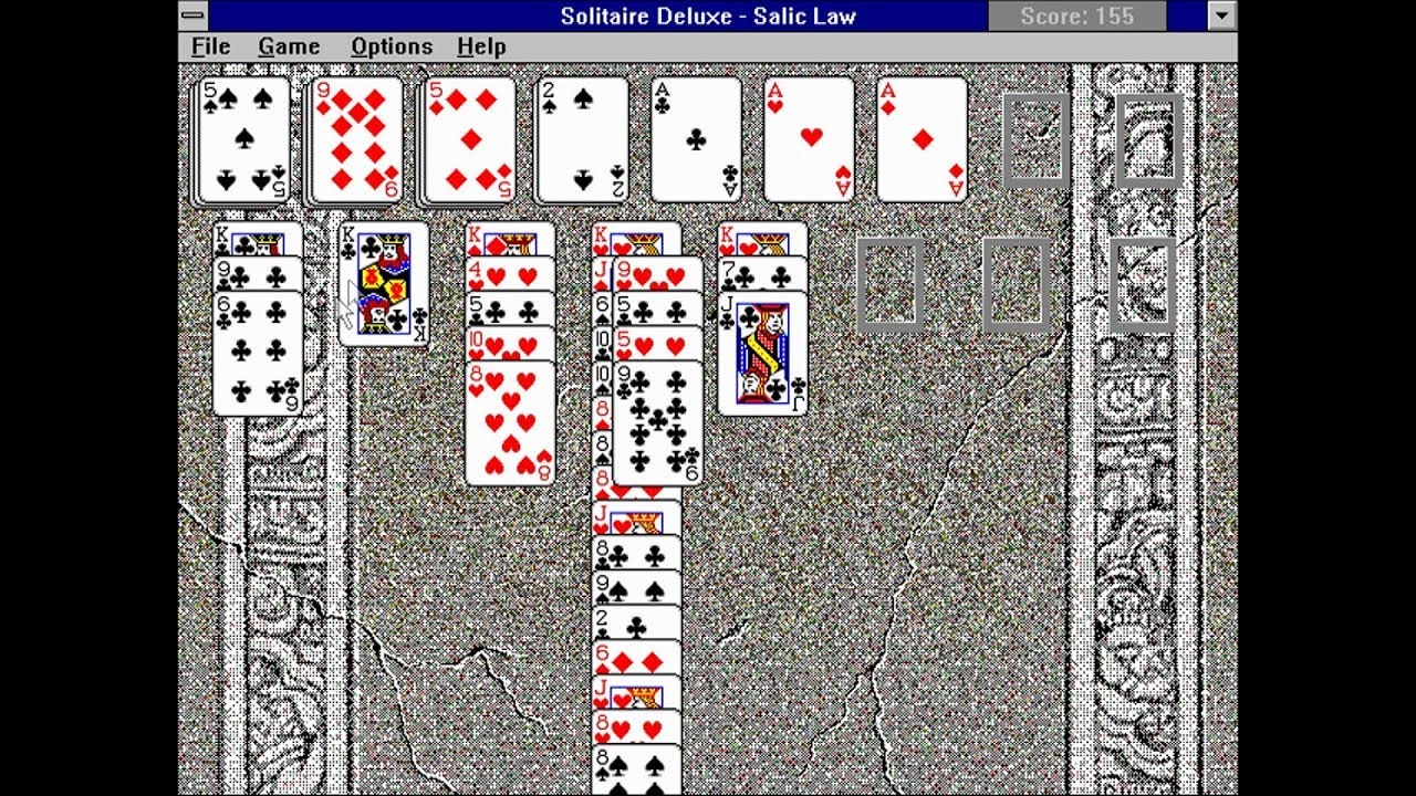 Solitaire Deluxe - Salic Law [Windows 3.11 Longplay] (1995) Interplay ...