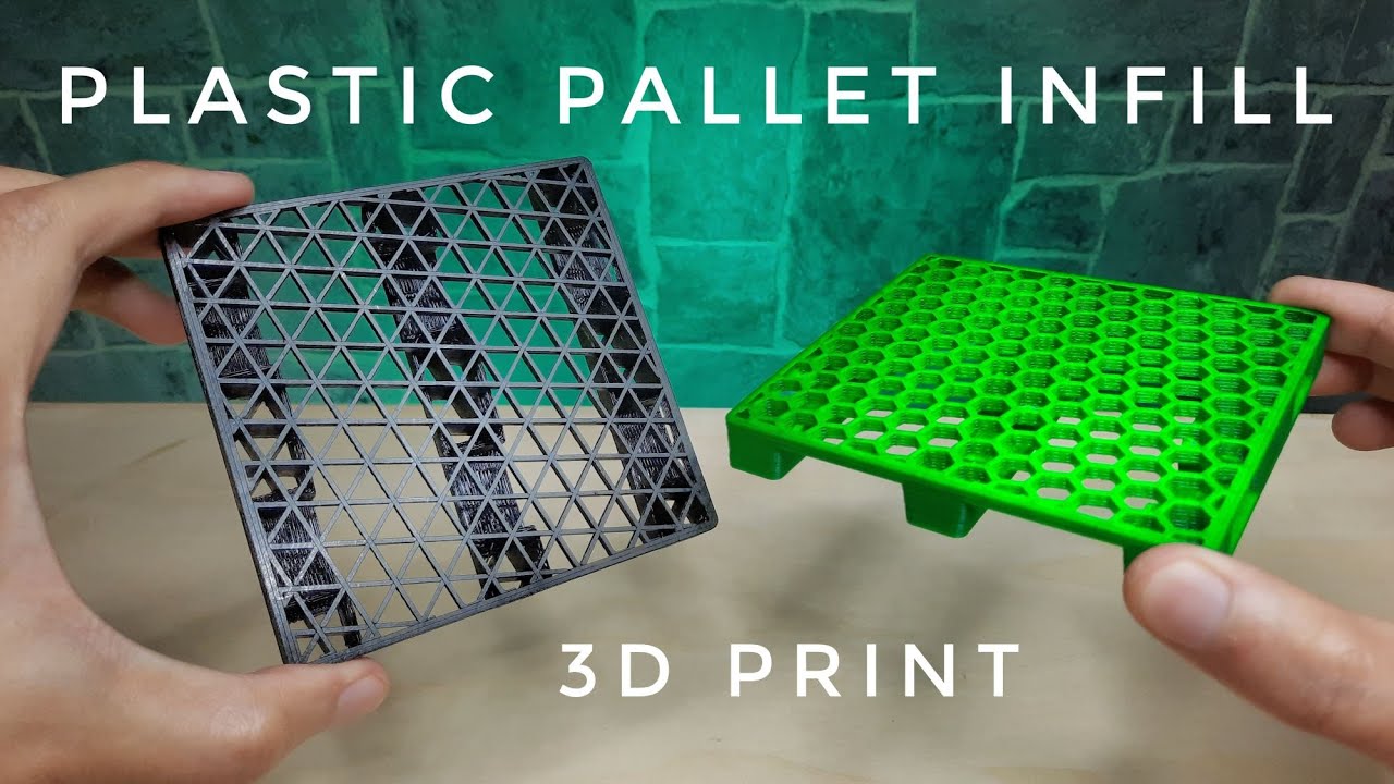 3D Printed Plastic Pallet Infill || Dehapro 