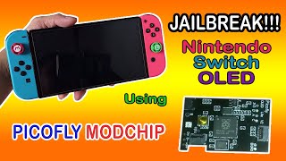 Jailbreak Nintendo Switch OLED using PicoFly ModChip (Tagalog)