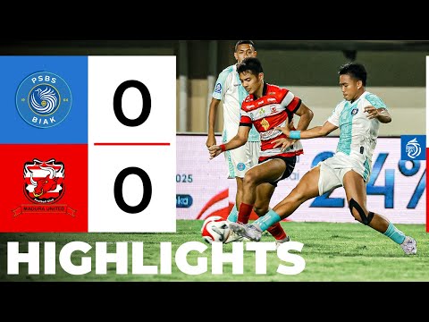 88apparel x JOS76 - HIGHLIGHTS | PSBS Biak (0) vs (0) Madura United FC | BRI Super League 2025/26