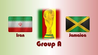 Iran vs Jamaica | Group A | 4th World Cup Portugal & Spain | PES6