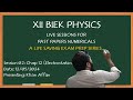 Session 02  chap 12  past papers numericals classes  xii physics biek urduhindi