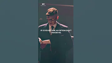 If I Ever Become An Option Don T Choose Me Youtubeshorts Peakyblinder Become Choose 