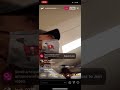 Party on Instagram live after buccaneers win against packers