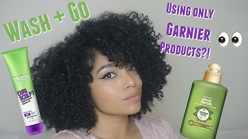 YES or NO? | Wash and Go Using Garnier Products on Natural Hair