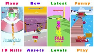 Best Moments of Aquapark.io,Fun Race 3D,Fall Race 3D and Touch The Wall screenshot 4