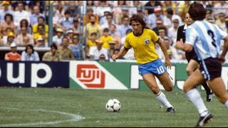 Zico "The White Pele" --Best Goals & Skills--