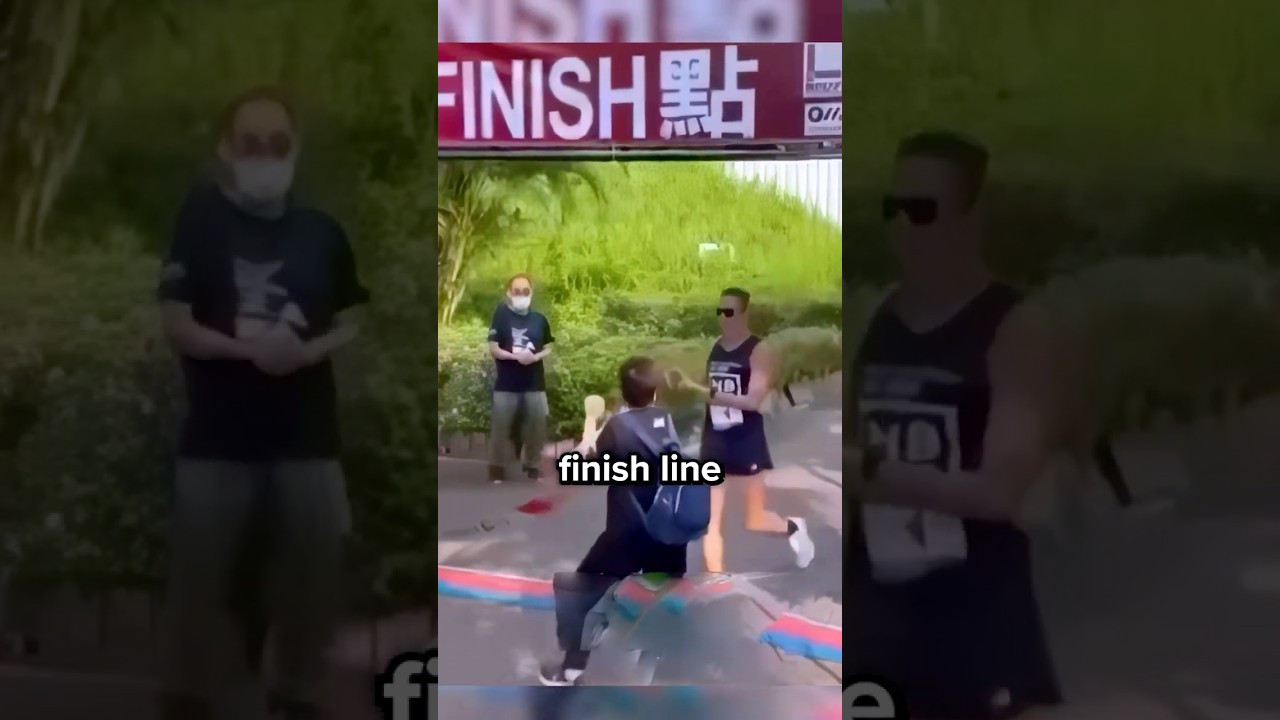 This Kid Ruined The Race