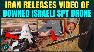 Iran Releases Video Of Destroyed Israeli Drone, Netanyahu's Million Dollar SPY Drone | VIDEO