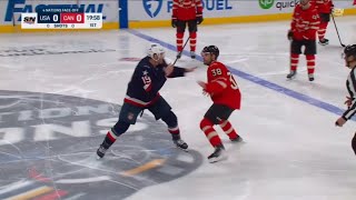 Famous GOTTA SEE IT: 3 Fights in 9 seconds In Canada vs. USA 4 Nations Rivalry Game Profile