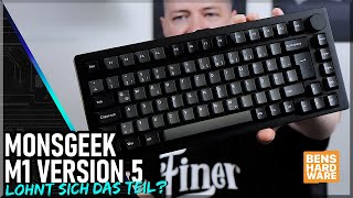 Diese TASTATUR hat KEINE Schrauben! Aber...LOHNT sich das für 180€? Monsgeek M1 V5 im Test! screenshot 5