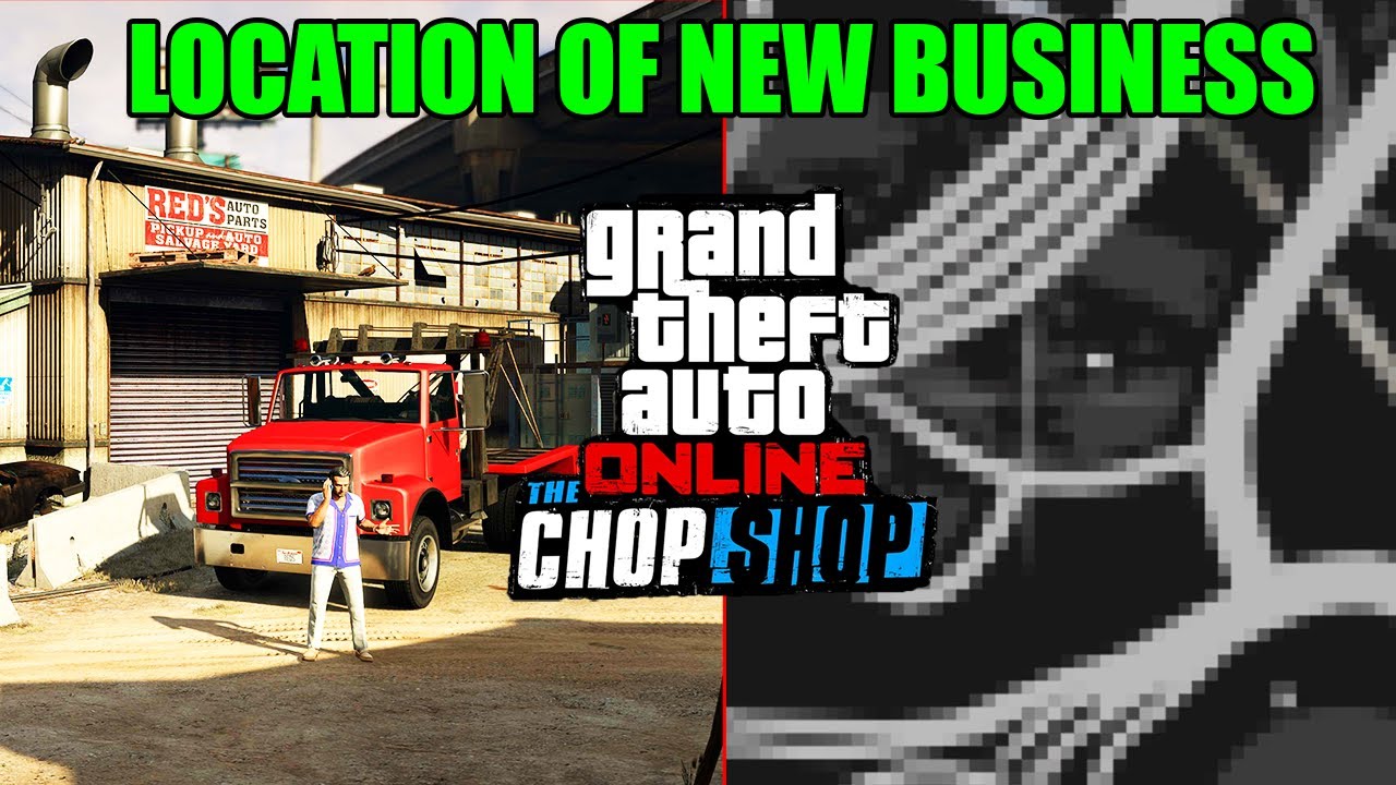 Location of the NEW Vehicle Robbery BUSINESS in December 2023 DLC (Red