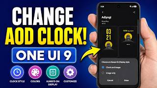 How to Change Always On Display Clock Style in Samsung One UI 9 screenshot 4