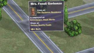 Simsville navigation