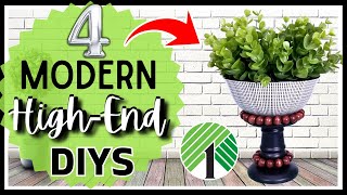 EVERYONE Will be buying DOLLAR TREE Items to Make THESE DIYs! Trendy Modern DECOR Hacks on a BUDGET!