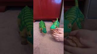 Ugobe Pleo and Pleo RB hanging out