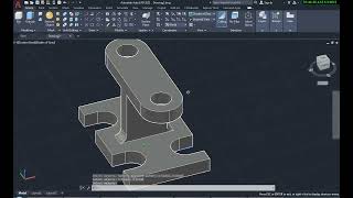 Engineering Drawing in AutoCAD | 2D to 3D Complete Practice Exercise Project 6
