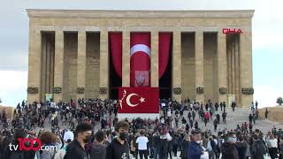 Ulu Önder Atatürkün Ölümünün 83. Yıl Dönümünde Binlerce Kişi, Anıtkabiri Ziyaret Etti