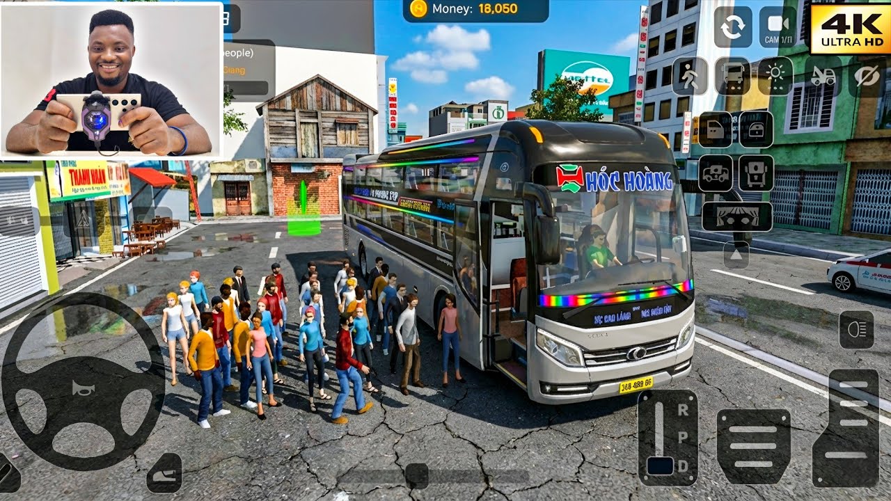Coach Bus Simulator Vietnam - Ultra Realistic City Driving 4K Gameplay