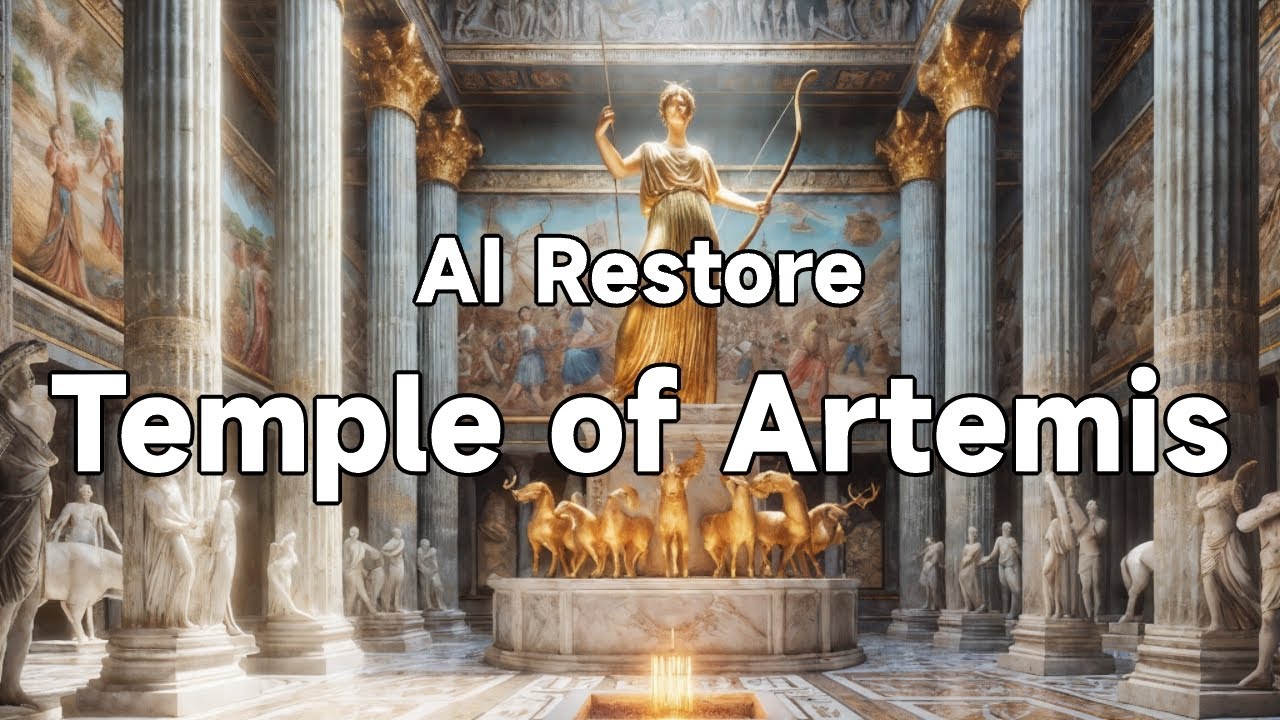 AI Restoration of the Temple of Artemis