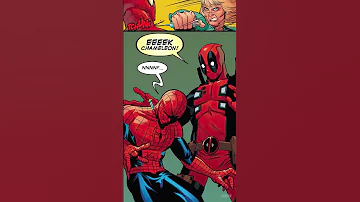 Deadpool became Spiderman #shorts