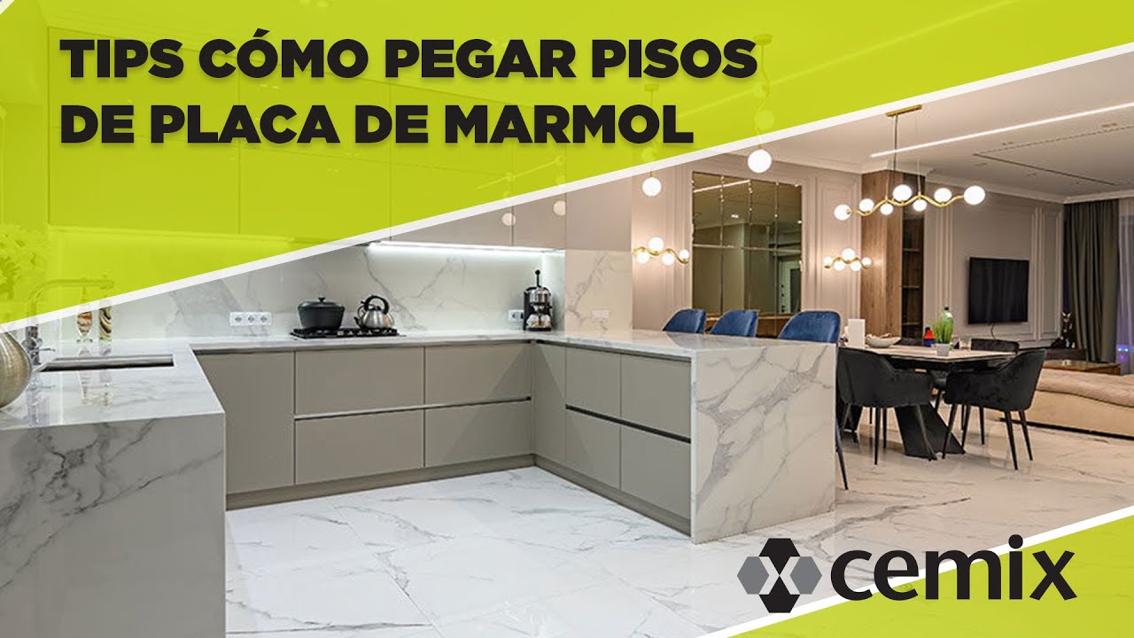 Cómo pegar placas de mármol Tips y Cemix