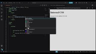 internal css
