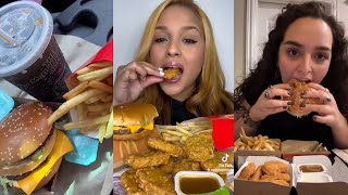 MC DONALDS MUKBANG ASMR | TIKTOK FOOD COMPILATION | LUNA ASMR