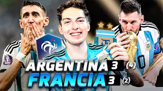 ARGENTINA 3 (4) FRANCIA 3 (2)  SOMOS CAMPEONES DEL MUNDO