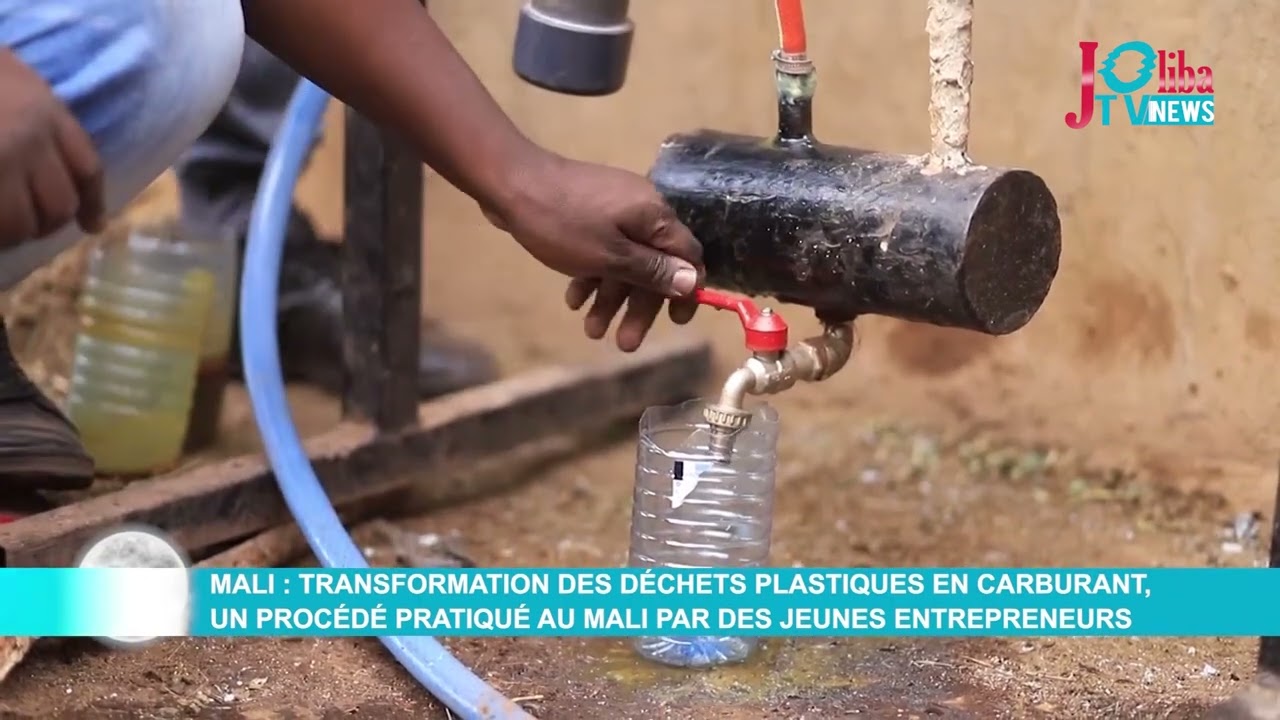 Mali : transformation des déchets plastiques en carburant, un procédé pratiqué au Mali