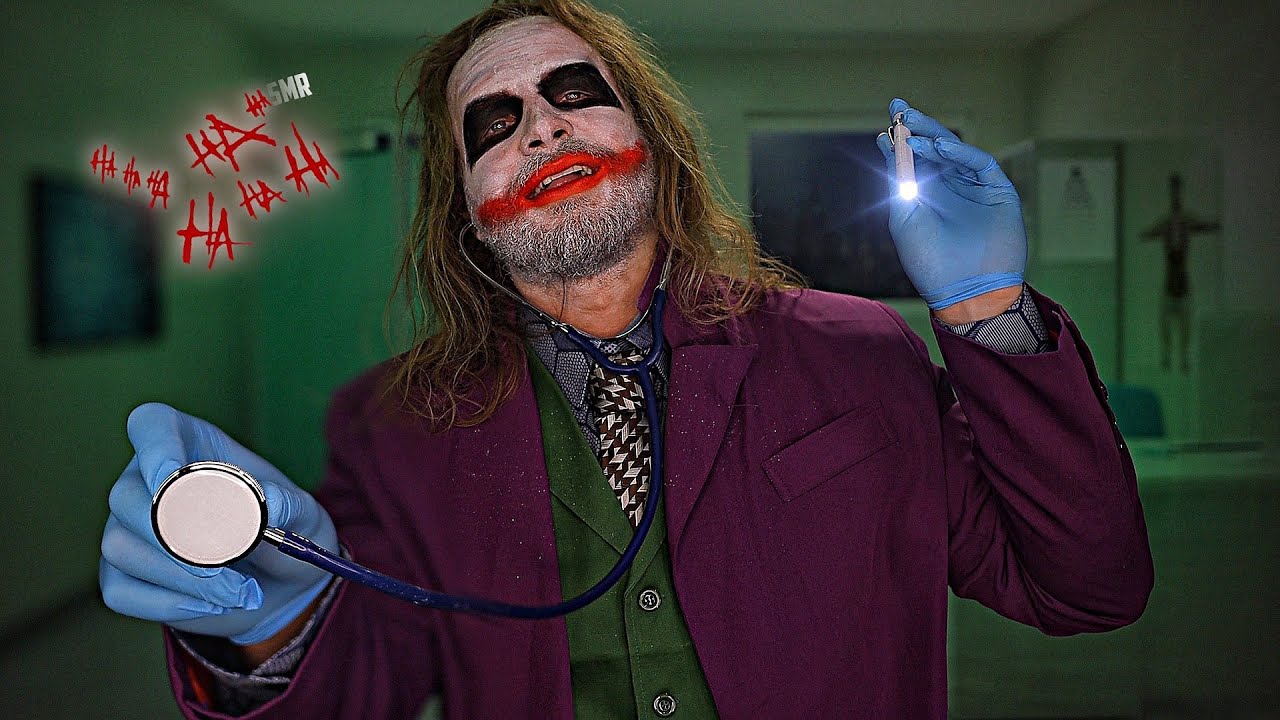 🃏 Ha Ha Ha ASMR Dr. Joker Kidnaps You 🃏