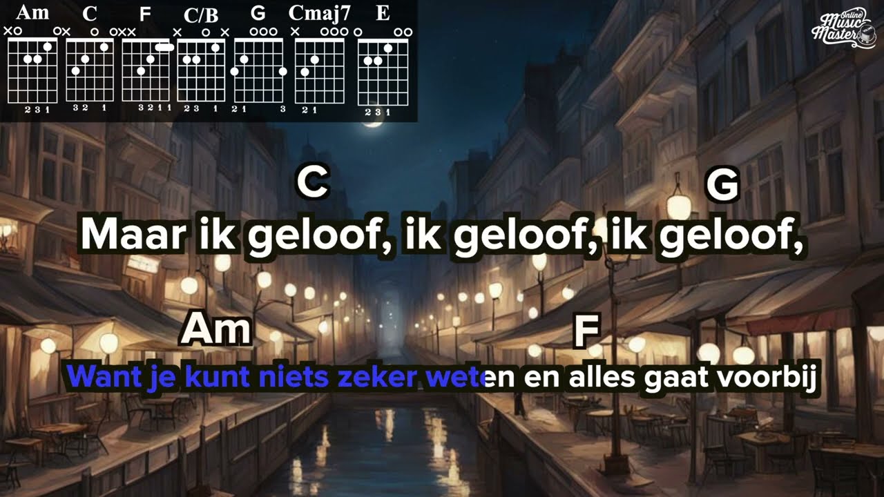 Avond I Boudewijn de Groot I Speel Mee! I Guitar I Gevorderd I