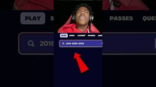 ISHOWSPEED REVEALS HOW TO GET MILLIONS OF VBUCKS IN FORTNITE BY 2026 🎁🙈 #fortnite #shorts