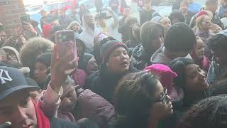 La fruta y crazy Boom en el super mercado universo de paterson new jersey