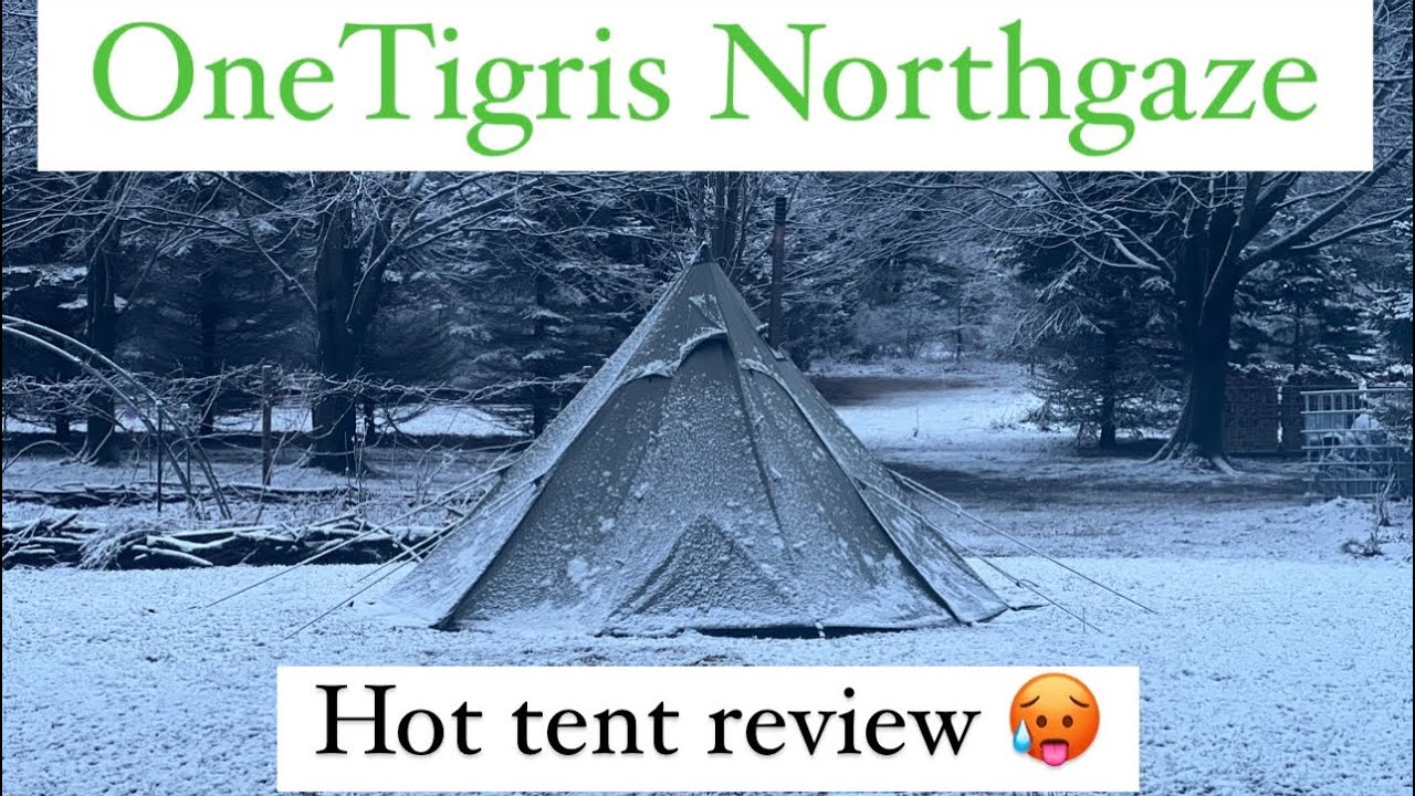 OneTigris Northgaze CANVAS tent! - YouTube