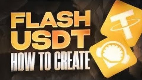 Create Tradable Flash USDT for Trading & Gambling | Works on Quotex, Bet365, Binance