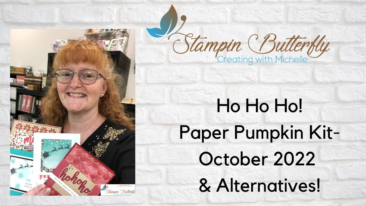 Paper Pumpkin October 2022 Kit + Alternatives! Ho Ho Ho! - YouTube