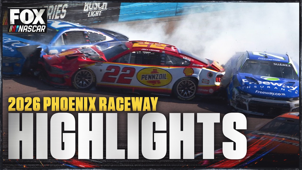 NASCAR Cup Series: 2026 Straight Talk Wireless 500 at Phoenix Raceway Highlights 🏁 NASCAR on FOX