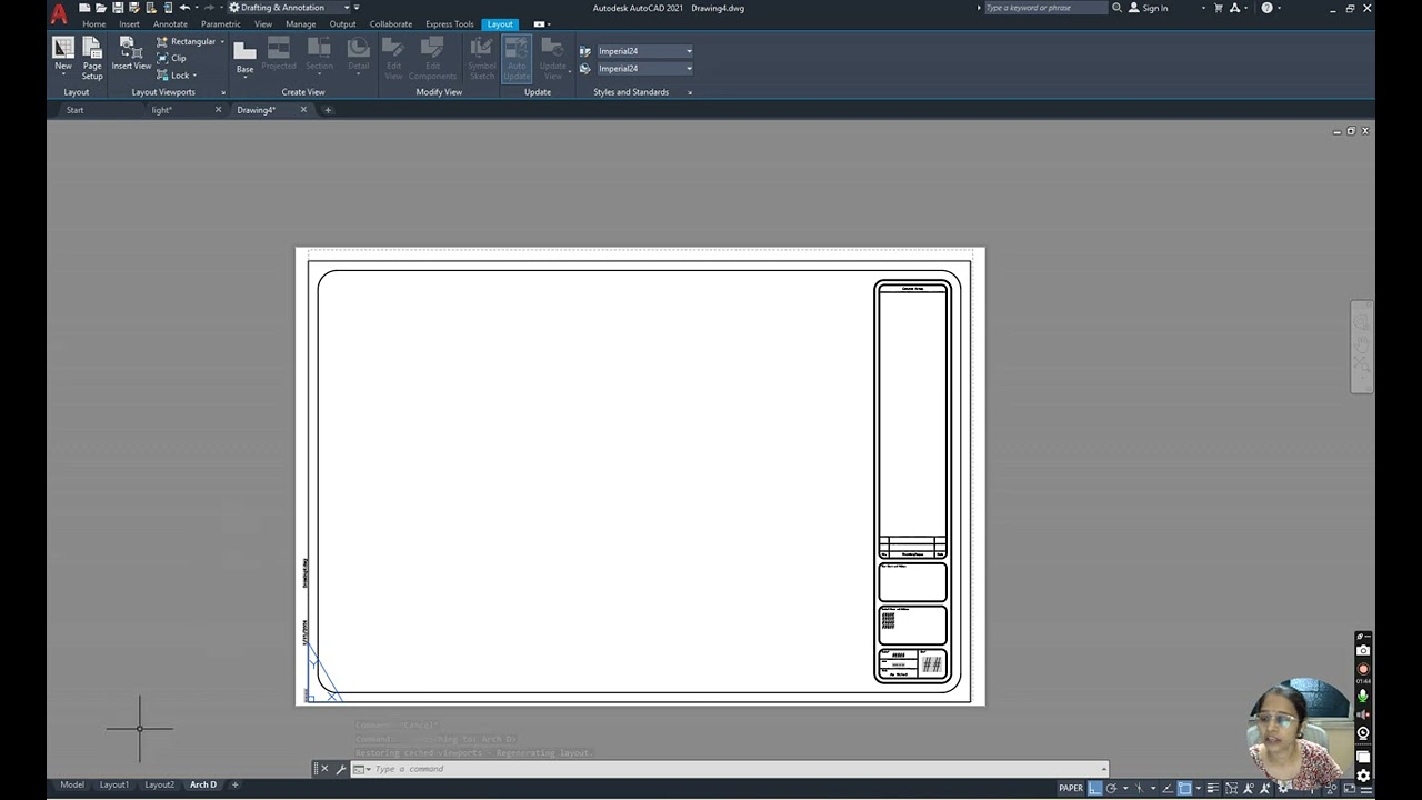 AutoCAD Architectural Setup & Title Block Insertion | Units, Dimension Style & Layout | Video 1