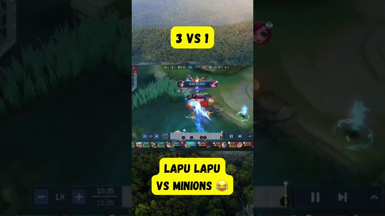 LAPU LAPU PA RIN. 3 VS 1. 