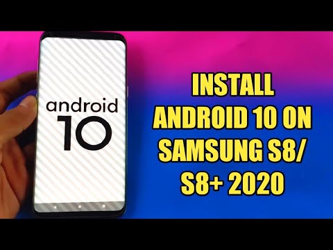 Android 10 ON SAMSUNG NOTE8/S8/S8+/2020