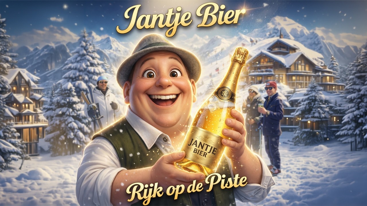 Jantje Bier verrast opnieuwmet nieuw feestnummer “RIJK OP DE PISTE