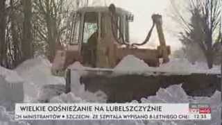 Wielkie Odśnieżanie Na Lubelszczyźnie Tvp Info, 03.02.2014