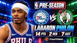 Labaron Philon - 14 Points, 7 Assists, 2 Rebounds vs Celtics - 2026-27 Preseason
