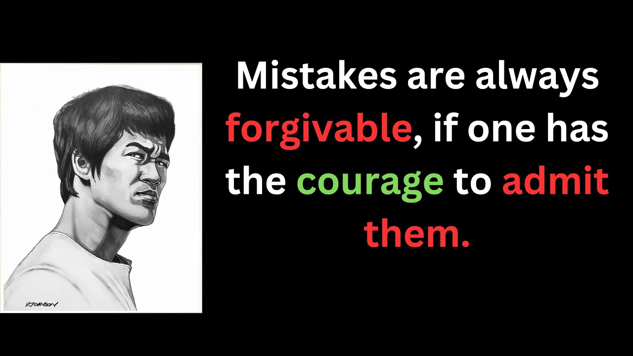 Bruce Lee's deep thinking Some of his most provocative quotes on positive thinking