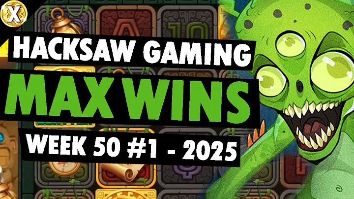 HACKSAW GAMING MAX WINS (WEEK 50 #1 - 2025)