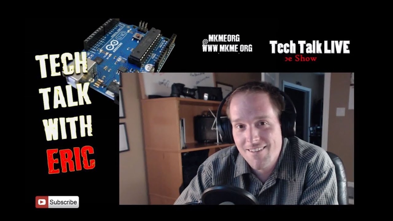 Tech Talk Live Dec/15/14- Arduino, Satellites, Electronics & Imp Chat