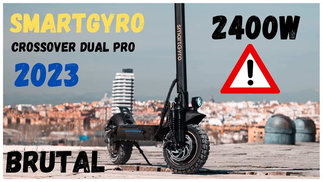 SmartGyro CrossOver Dual Pro ❌ The BEST SCOOTER I'VE EVER OWNED (2400w)  BRUTAL 