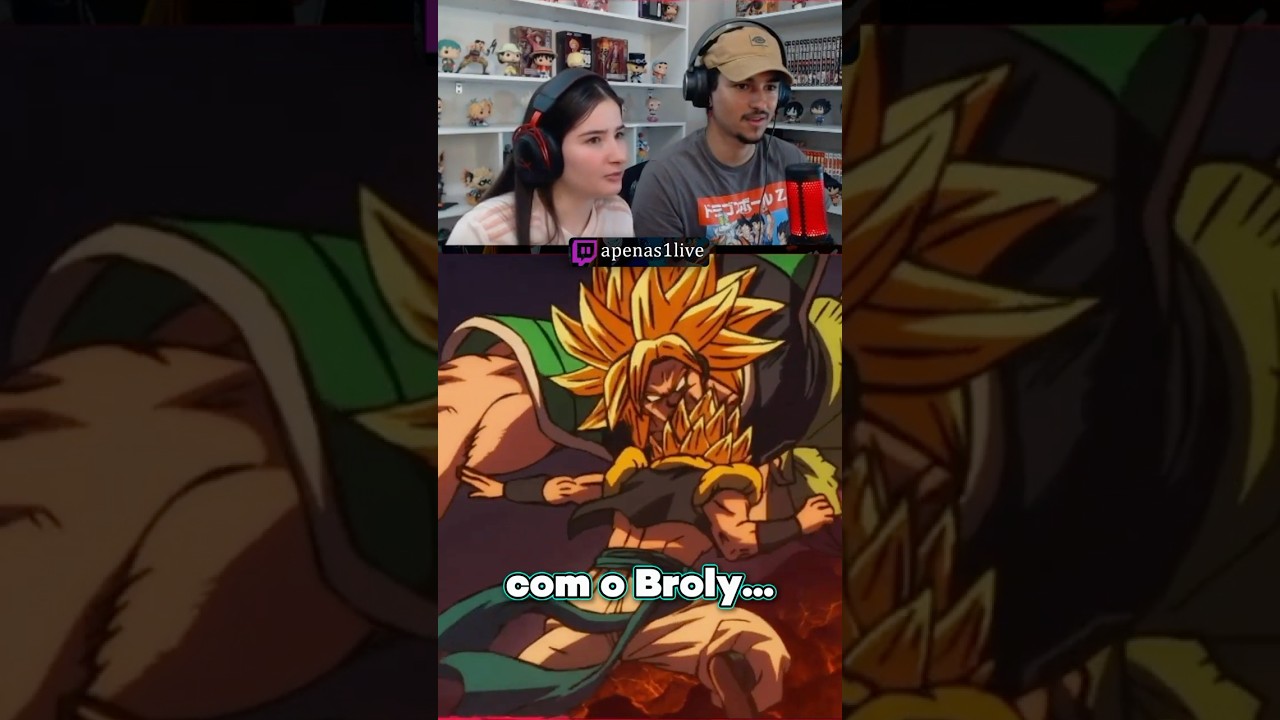 Gogeta sola o Broly fácil? #react #dragonball #shorts