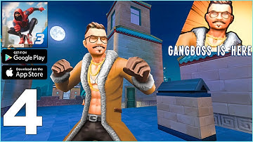 Spider Fighter 3 Android Gameplay Walkthrough Part 4 Chinatown Gang Boss (Mobile Gameplay)